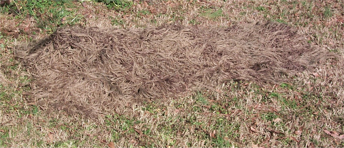 4 x 6 foot ghillie backpack cover / blanket in Desert