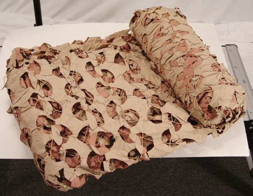 10' x 20' Military Camo Mesh Netting - Desert – GhillieSuits.com