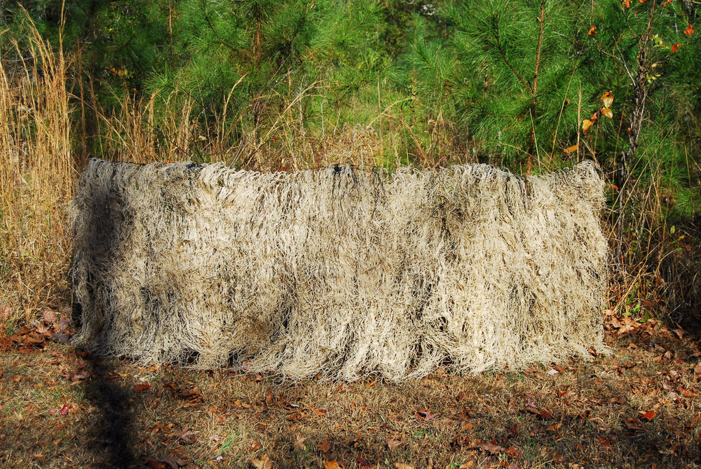 Desert synthetic ghillie blind cover 30 by 9 feet