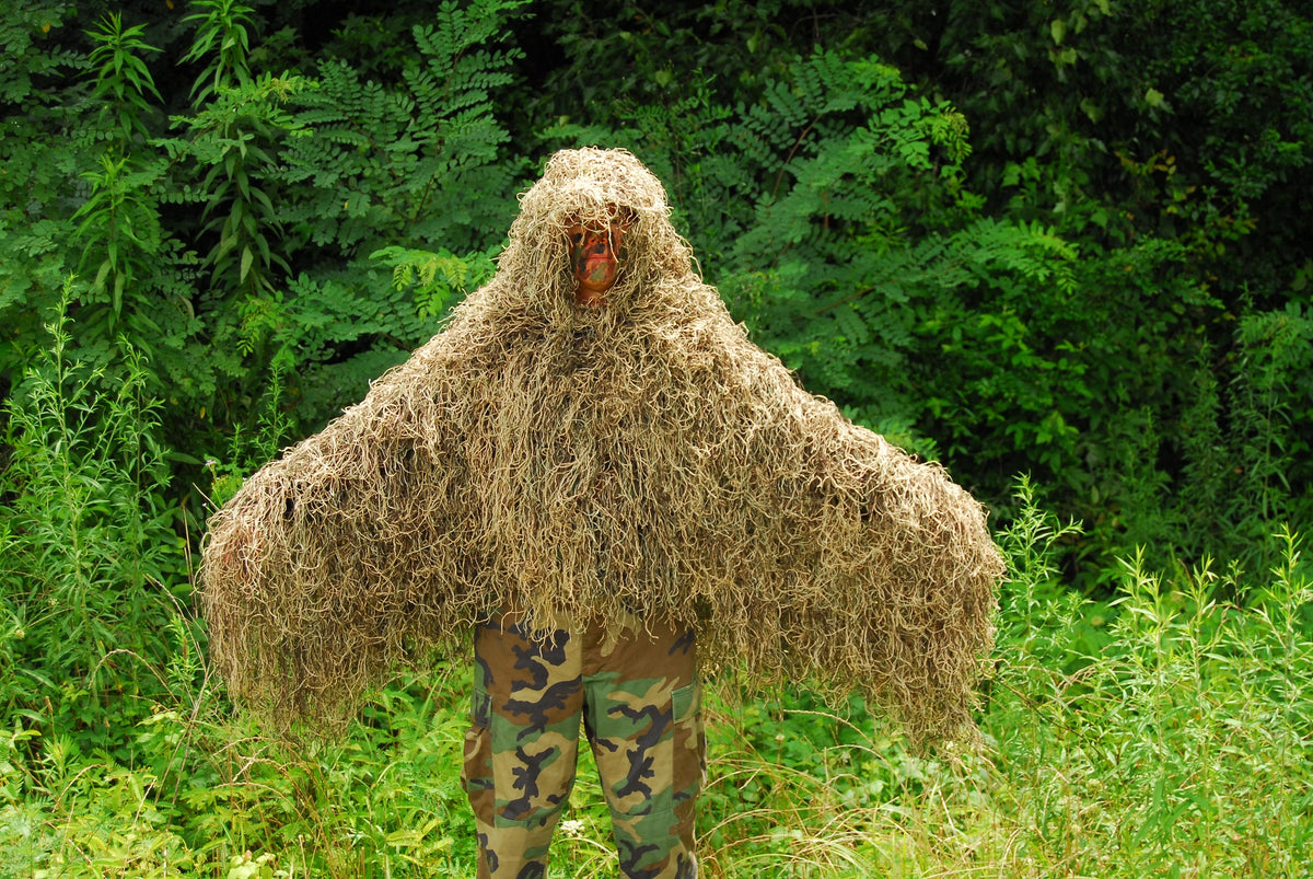 The "Tracker" Ghillie Poncho Synthetic thread version – GhillieSuits.com (photo 2 of 2)