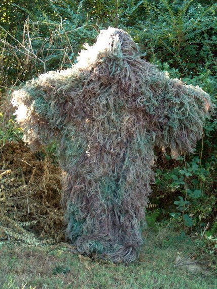 The "Tracker" Ghillie Poncho, Jute thread version – GhillieSuits.com (photo 2 of 2)