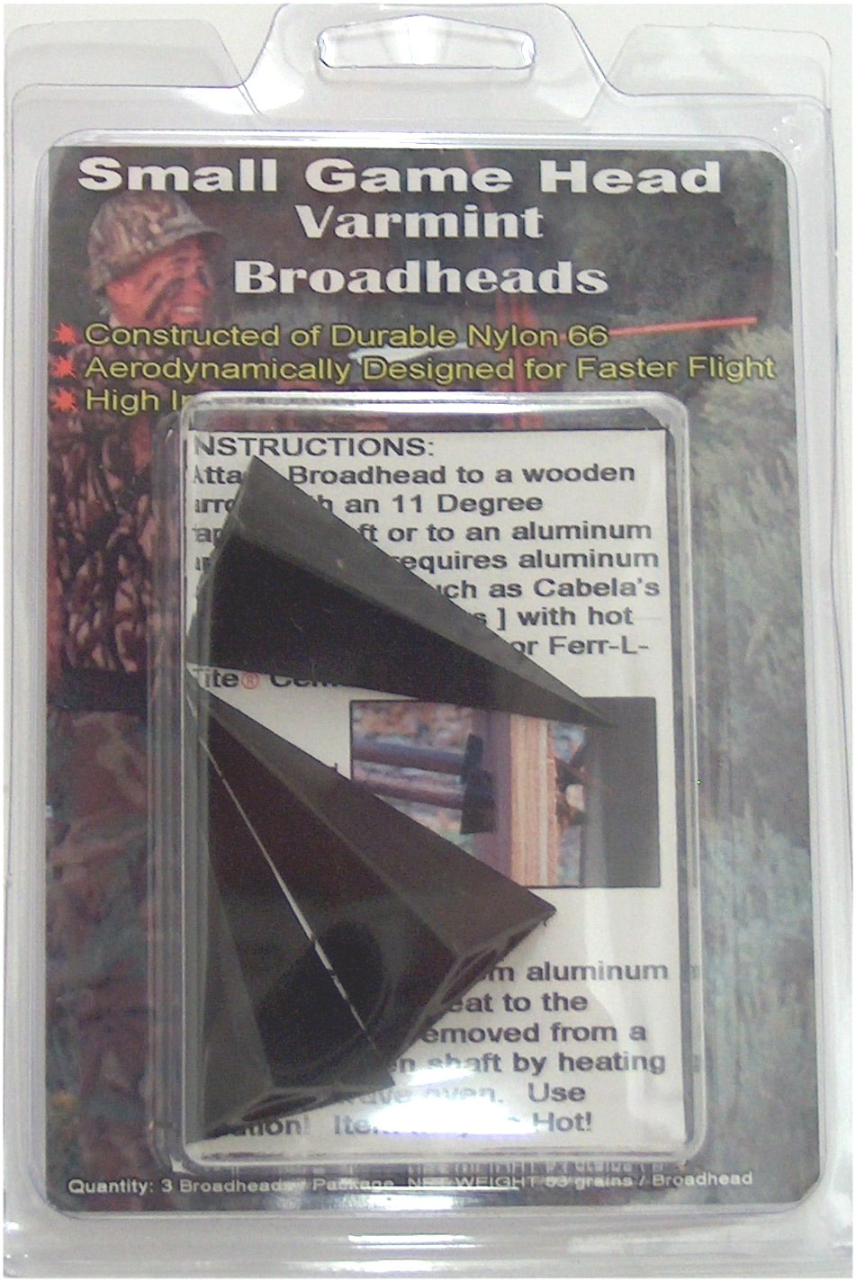 Small game broadhead product photo