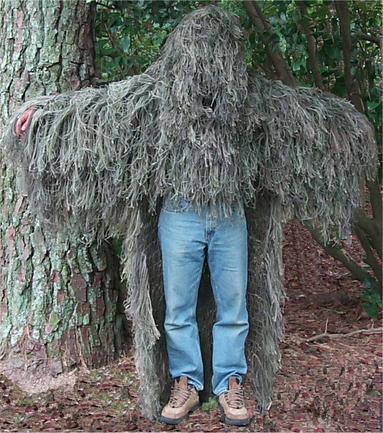 Jute Military Stalker suit