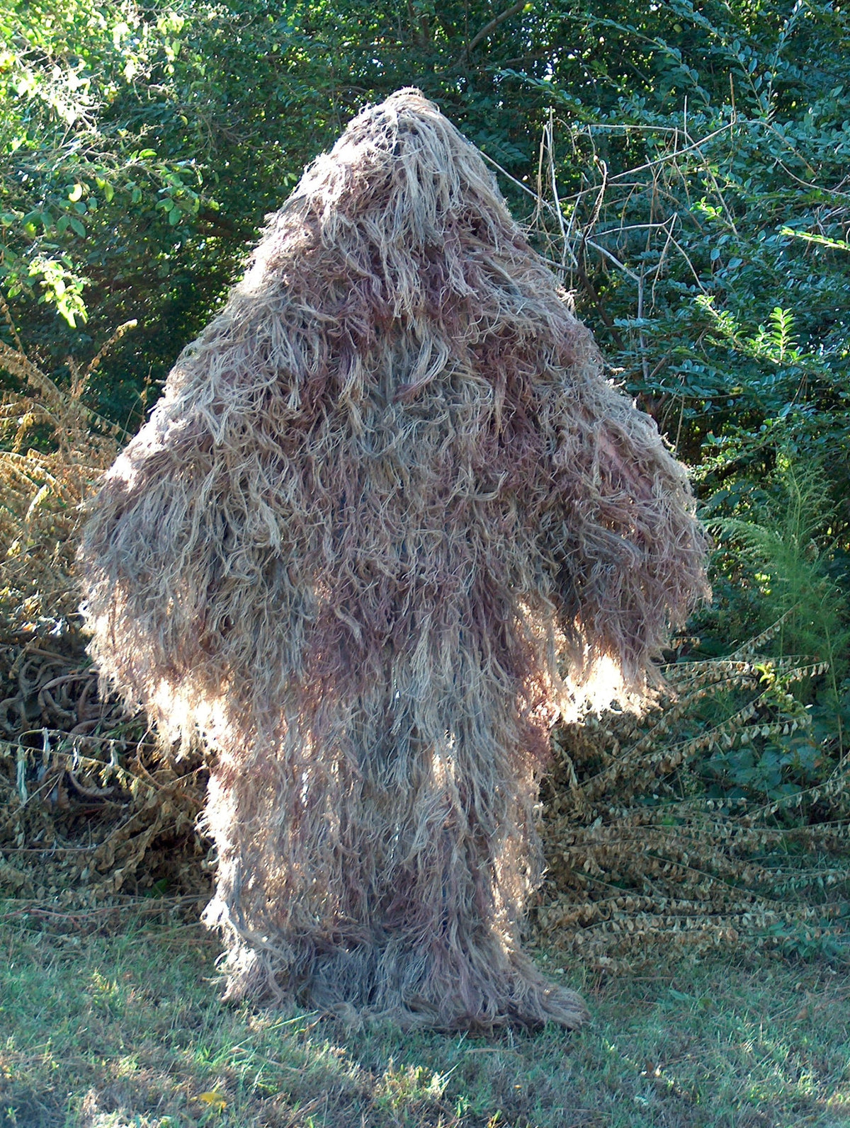 Jute Ghillie Poncho Desert