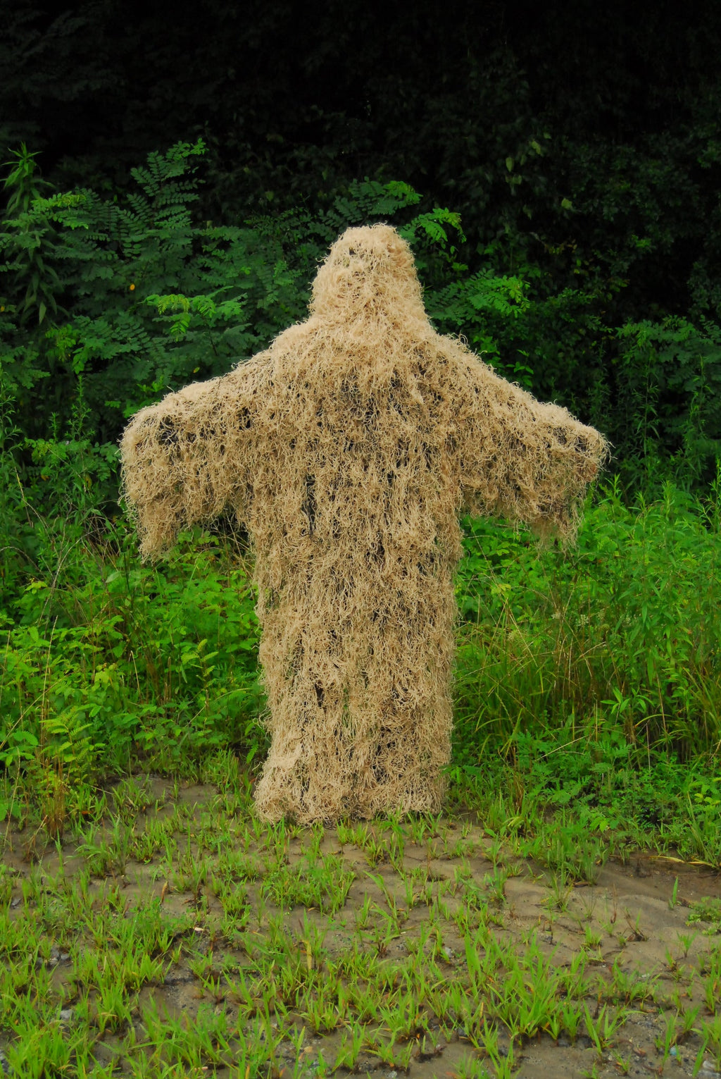 Desert alternate synthetic Military Stalker ghillie poncho