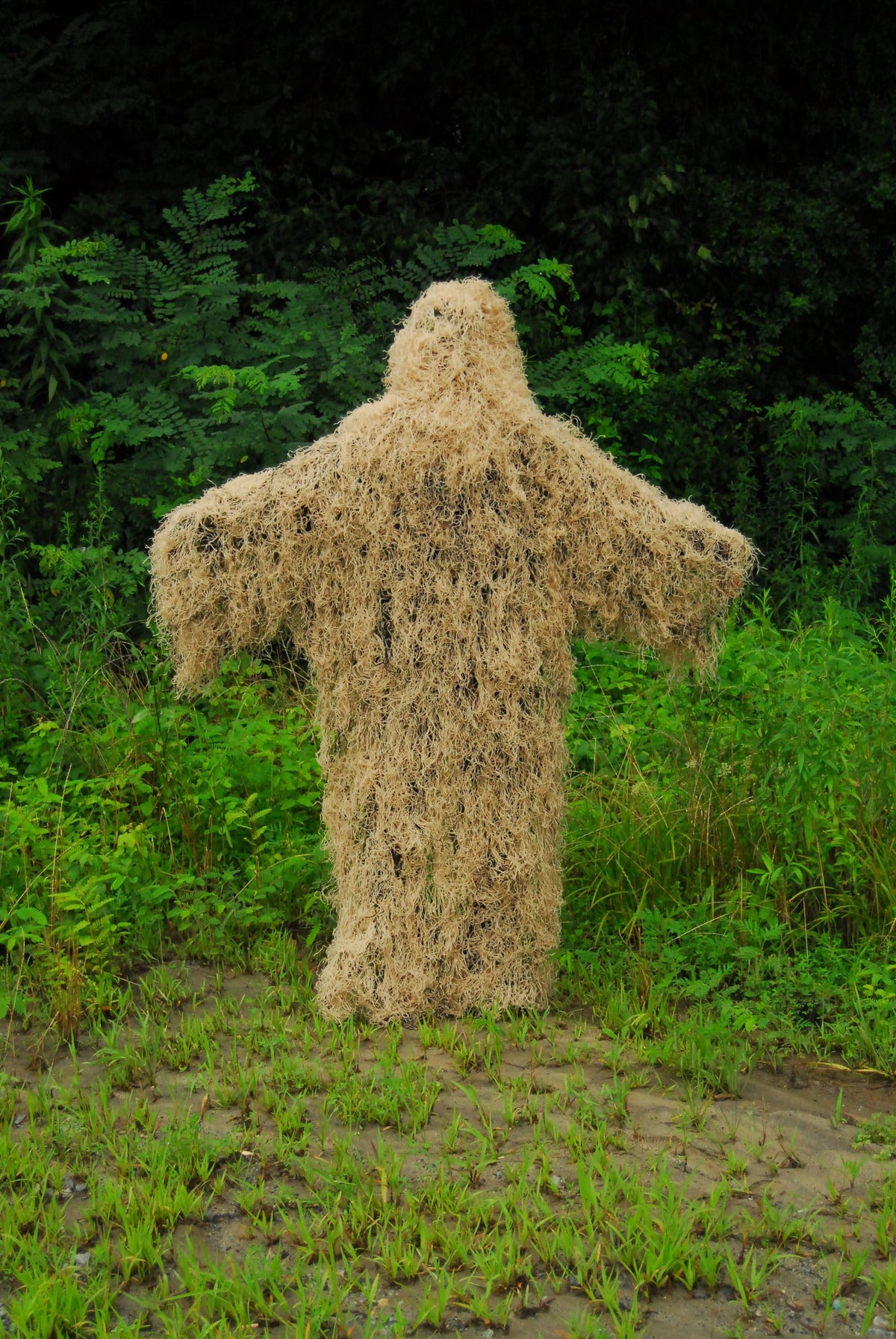 Desert alternate synthetic Military Stalker ghillie poncho