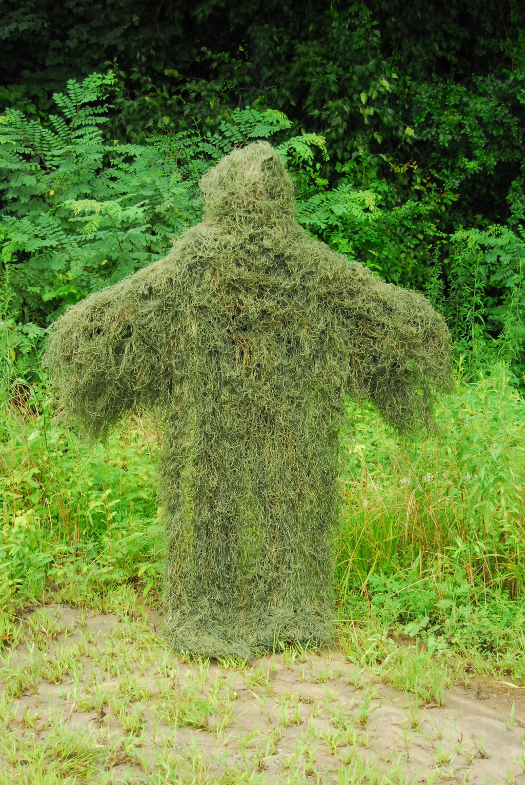 Leafy Green alternate synthetic Military Stalker ghillie poncho