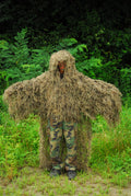 Mossy front synthetic Military Stalker ghillie poncho