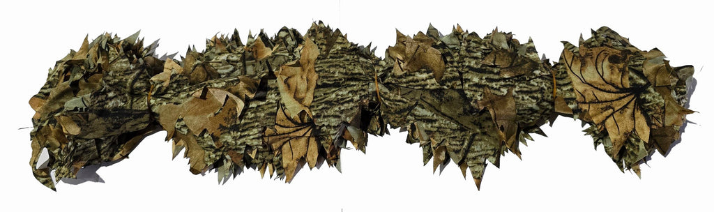Titan 3D Fall leafy camouflage strips, 20 inches, 50 pack