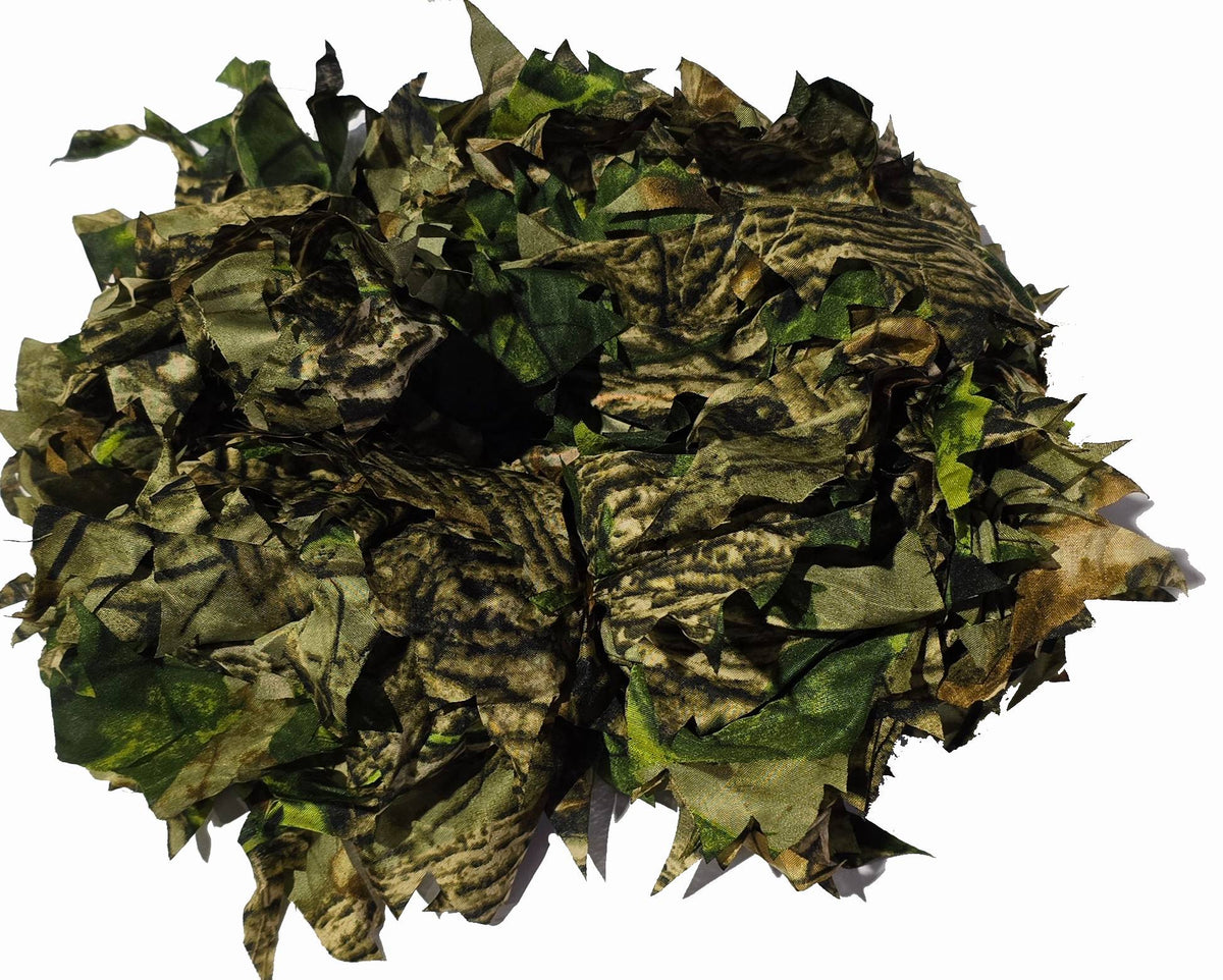 Titan 3D Spring leafy camouflage strips, 20 inches, 50 pack