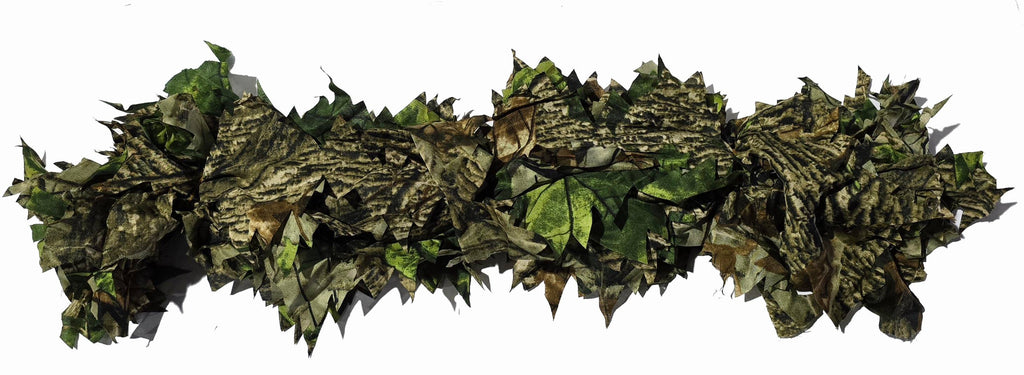 Titan 3D Spring leafy camouflage strips, 20 inches, 50 pack