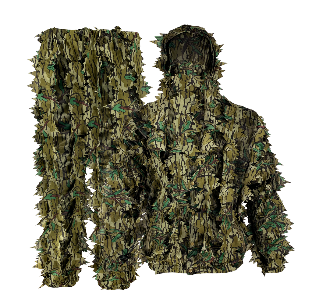 Titan 3D Mossy Oak Greenleaf leafy suit